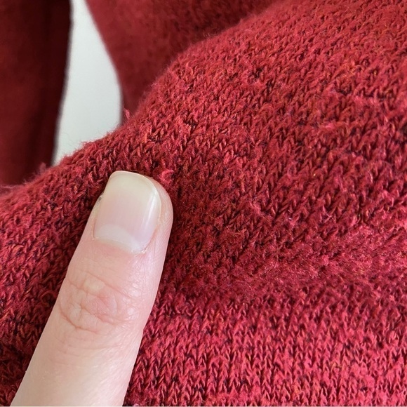 Kuhl Alfpaca Fleece 1/4 Zip Sweater Pullover Red Womens Medium - Picture 8 of 12